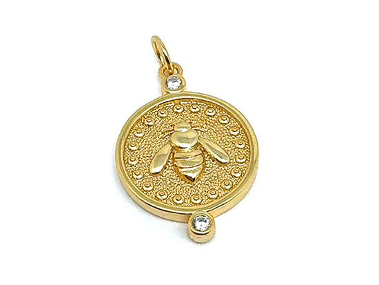 Load image into Gallery viewer, Bee Medallion
