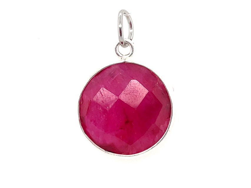 Sparkling Round Birthstone Pendants | LINK, design your own