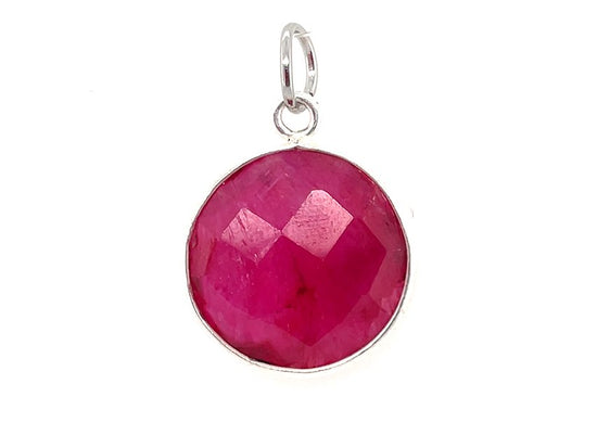 Sparkling Round Birthstone Pendants | LINK, design your own