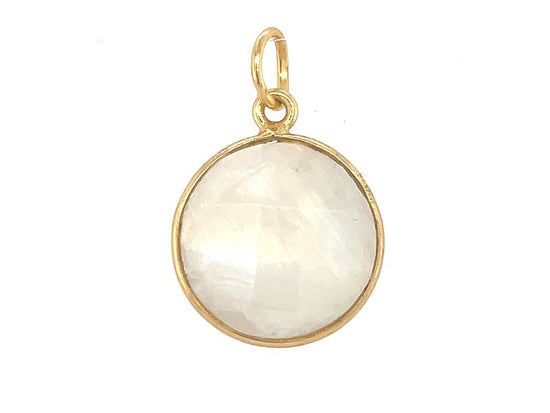 Sparkling Round Birthstone Pendants | LINK, design your own