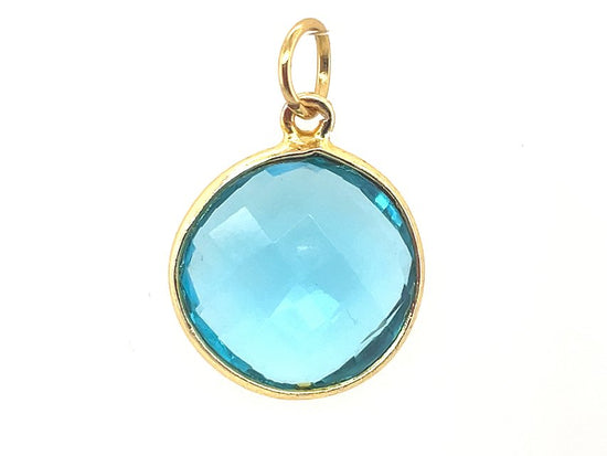 Sparkling Round Birthstone Pendants | LINK, design your own