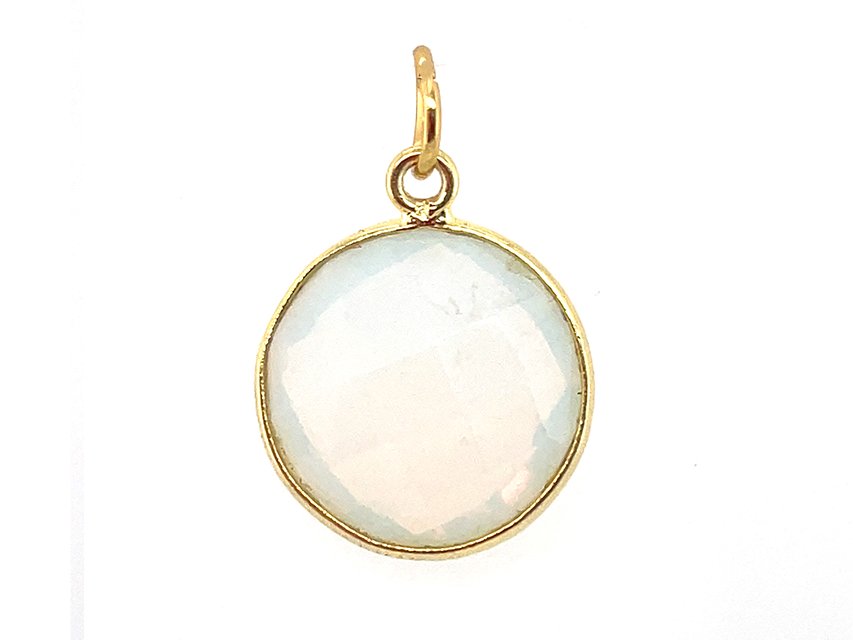 Sparkling Round Birthstone Pendants | LINK, design your own