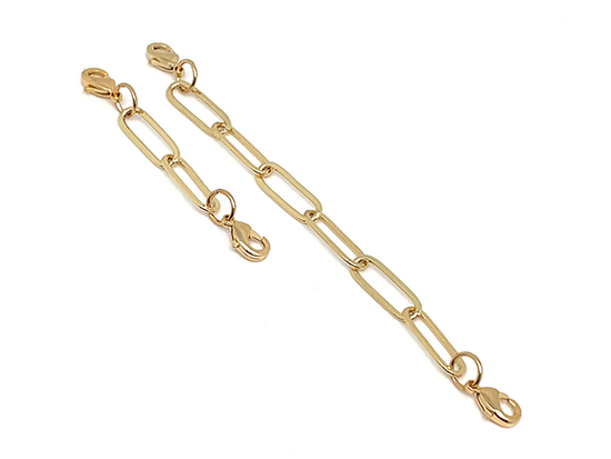 Sterling Silver Chain Extender for Necklace & Bracelet, Chain Adjuster