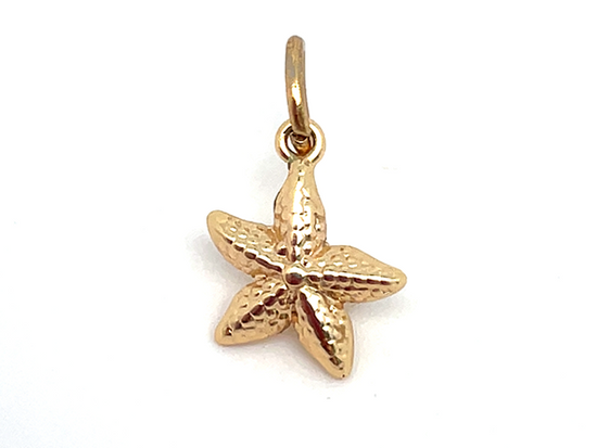 Load image into Gallery viewer, Gold Sea Star Charm

