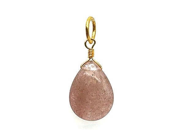 Natural Stone Teardrop Pendant | LINK, design your own