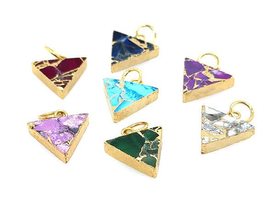 Artistic Triangle Pendant