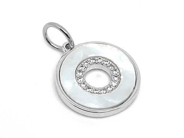 Sparkling Mother of Pearl Charm