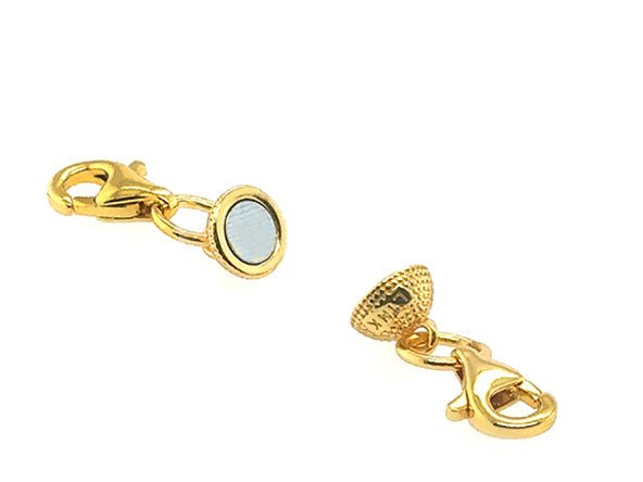 Magnetic Double Lobster Clasp Gold & Silver | LINK Necklaces