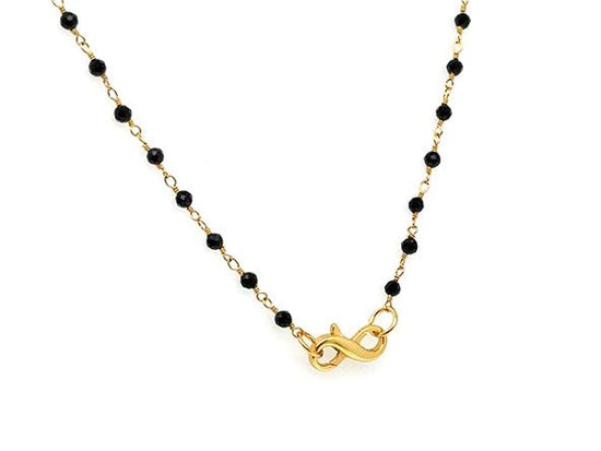 Black Onyx Rosary Chain | LINK, design your own