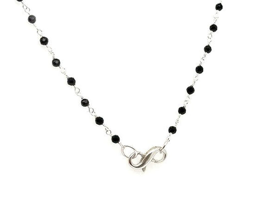 Black Onyx Rosary Chain | LINK, design your own