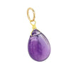 Natural Stone Teardrop | Amethyst | LINK, design your own