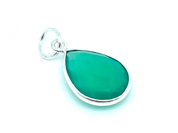 Eye Catching Teardrop | Green Onyx | LINK, design your own