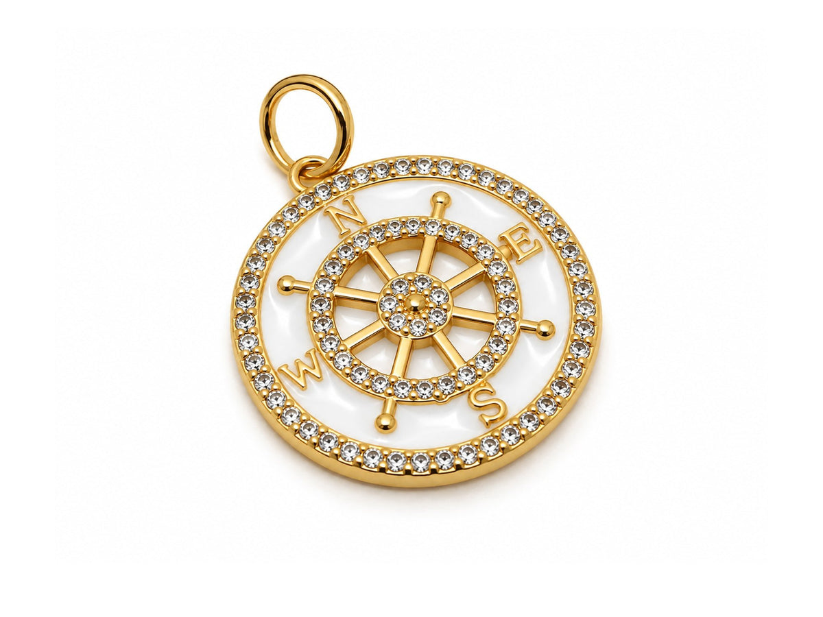 Sparkling Compass Pendant | LINK, design your own