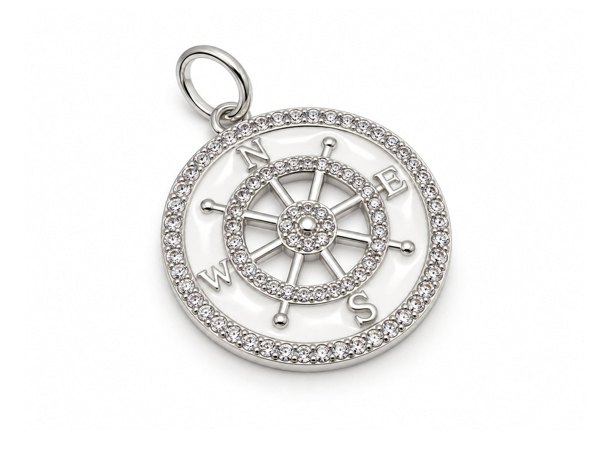 Sparkling Compass Pendant | LINK, design your own