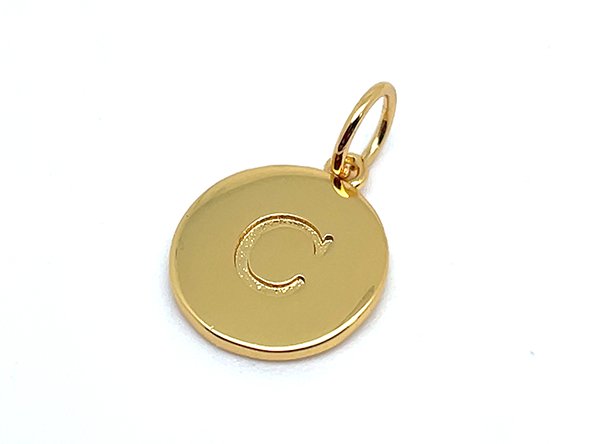 Double Sided Initial Charm | LINK, design your own