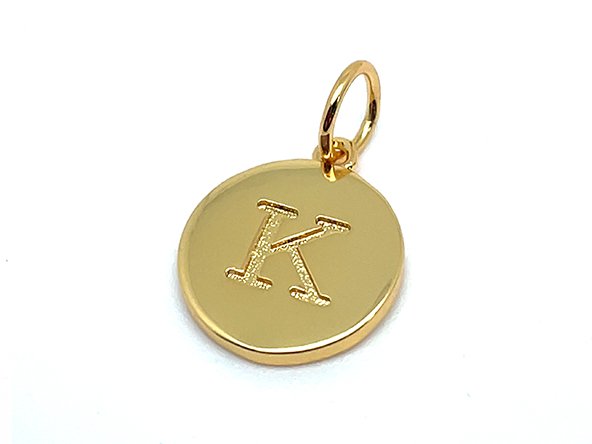 Double Sided Initial Charm | LINK, design your own