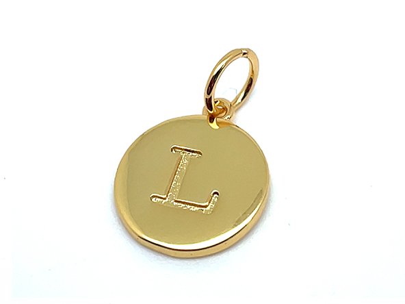 Double Sided Initial Charm | LINK, design your own