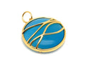 Blue Ocean Wave Pendant | LINK, design your own