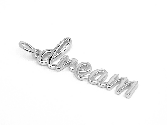 Elegant Dream Word Pendant