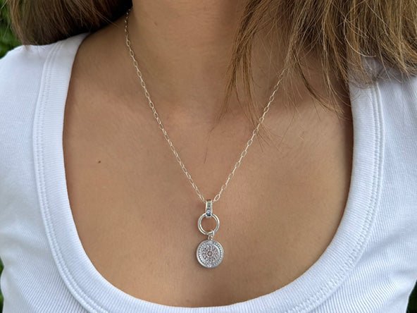 Flower Medallion Pendant