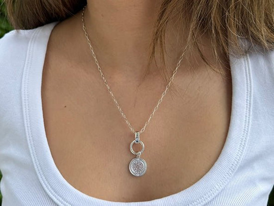 Flower Medallion Pendant