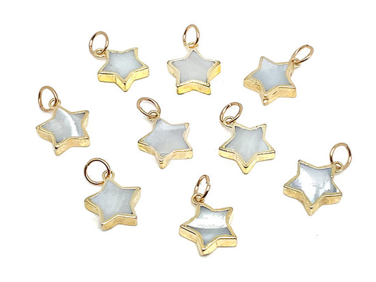 Mother of Pearl Star Charm