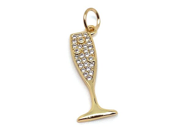 Champagne Glass Charm | LINK, design your own