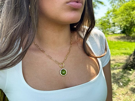 Peridot Green Sun Infinity | LINK, design your own