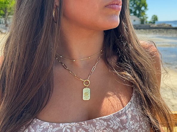 Treasure Box | Celestial Evil Eye Pendant