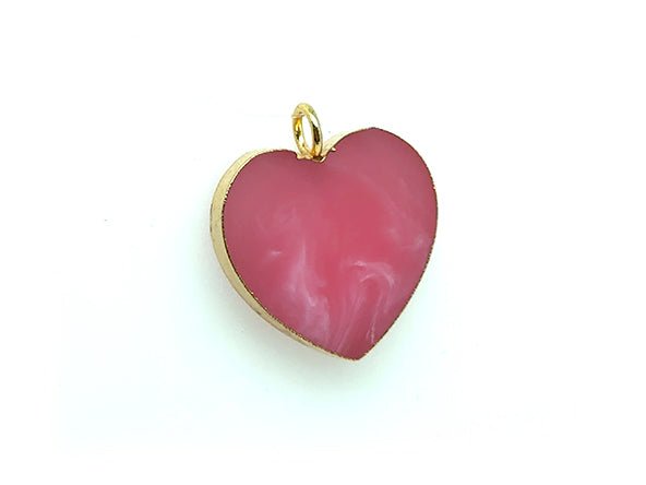 Timeless Heart Pendant | Natural Rhodochrosite | LINK, design your own