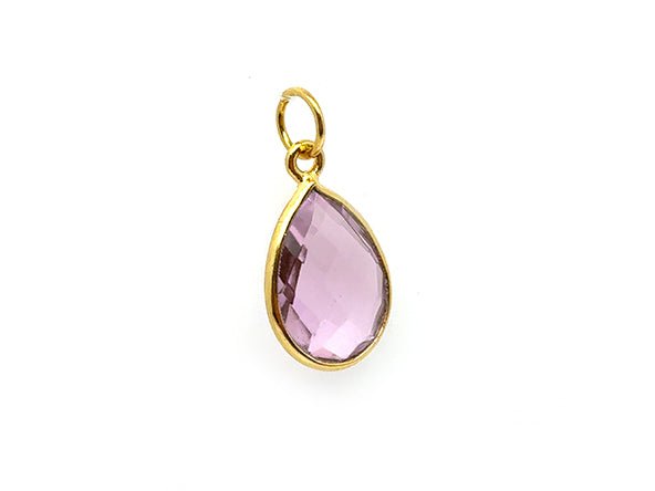 Eye Catching Teardrop | Pink Quartz | LINK, design your own