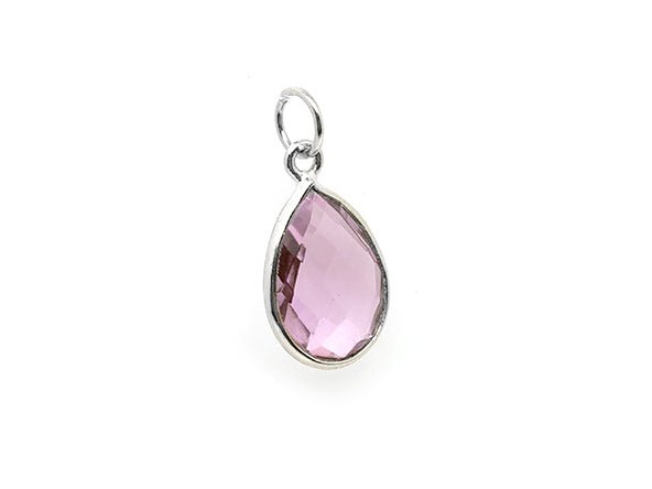 Eye Catching Teardrop | Pink Quartz | LINK, design your own