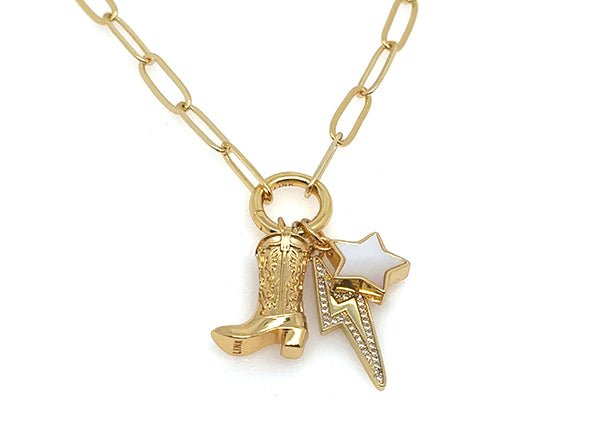 Treasure Box | Cowboy Boot Pendant