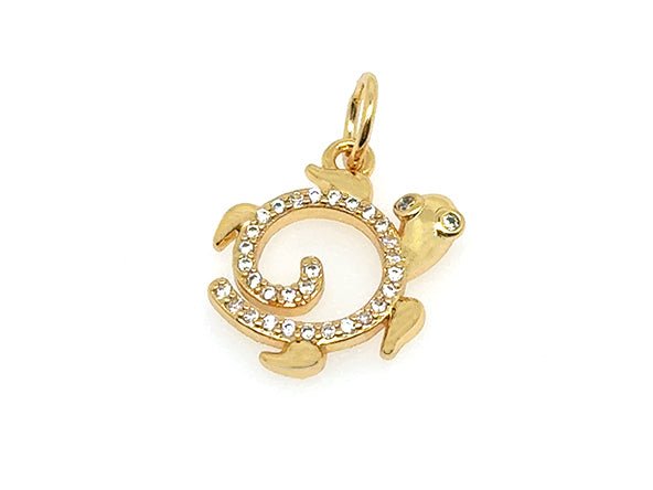 Sparking Turtle Pendant