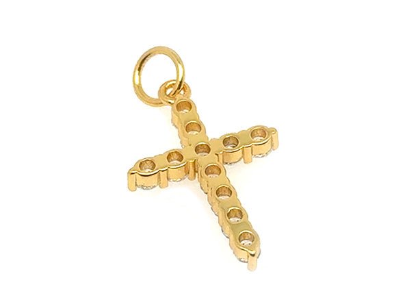 Small Sparkling Cross Pendant