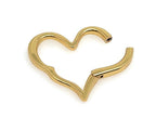 Designer Heart Clasp