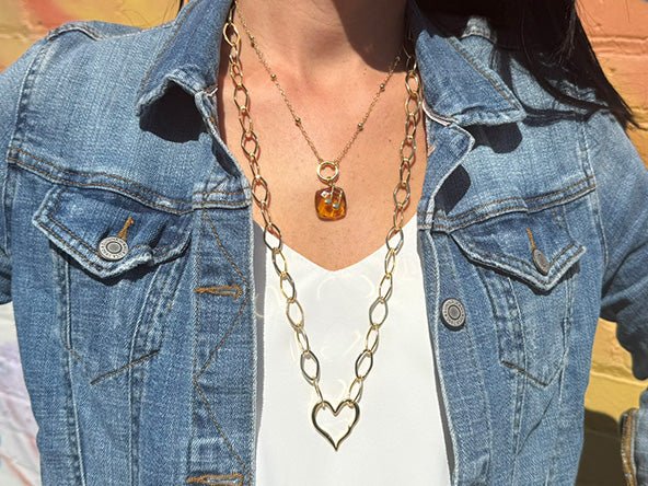 Designer Heart Clasp