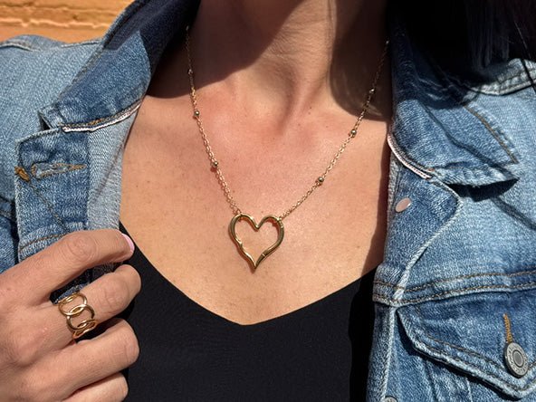 Designer Heart Clasp