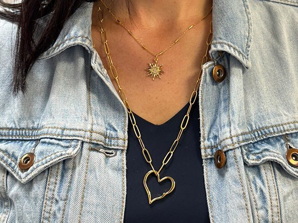 Designer Heart Clasp