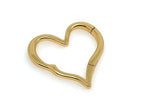 Designer Heart Clasp