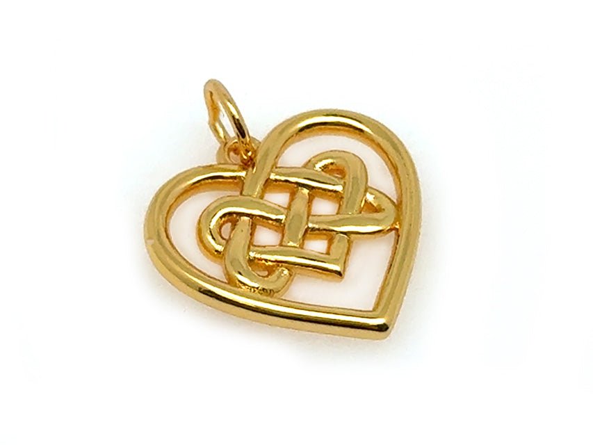 Celtic Knot Heart Pendant
