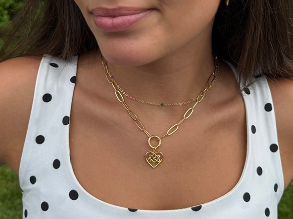 Celtic Knot Heart Pendant | LINK, design your own