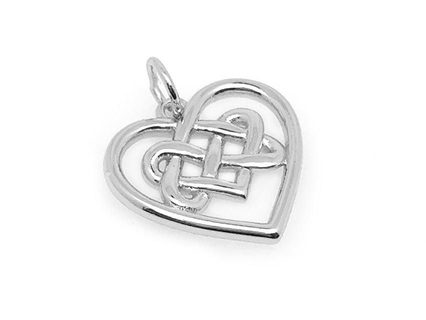 Celtic Knot Heart Pendant