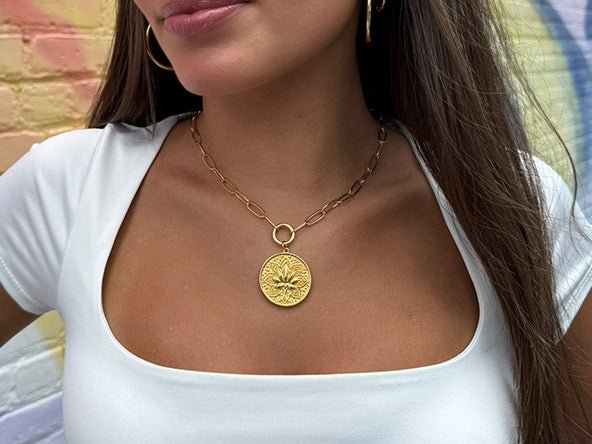 Sacred Lotus Medallion