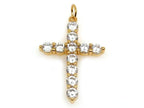 Large Sparkling Cross Pendant