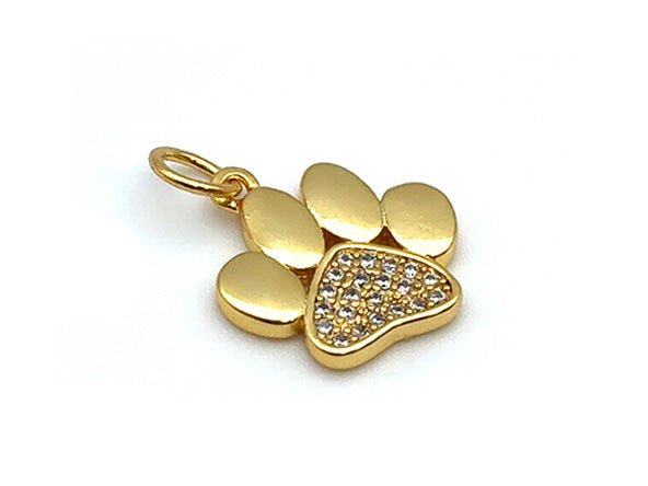 Sparkling Paw Pendant