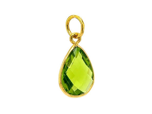 Eye Catching Teardrop | Peridot Green