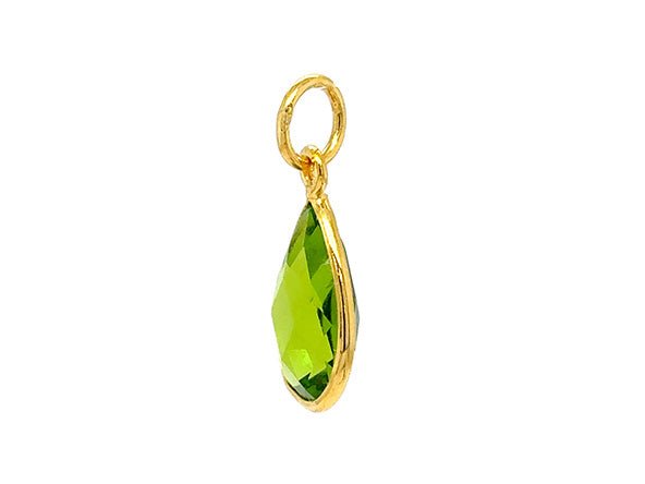 Eye Catching Teardrop | Peridot Green