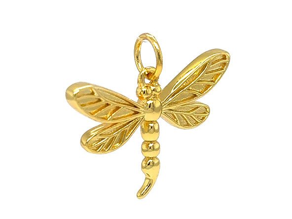 Dragonfly Semicolon Charm