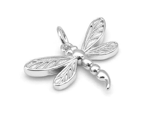 Dragonfly Semicolon Charm